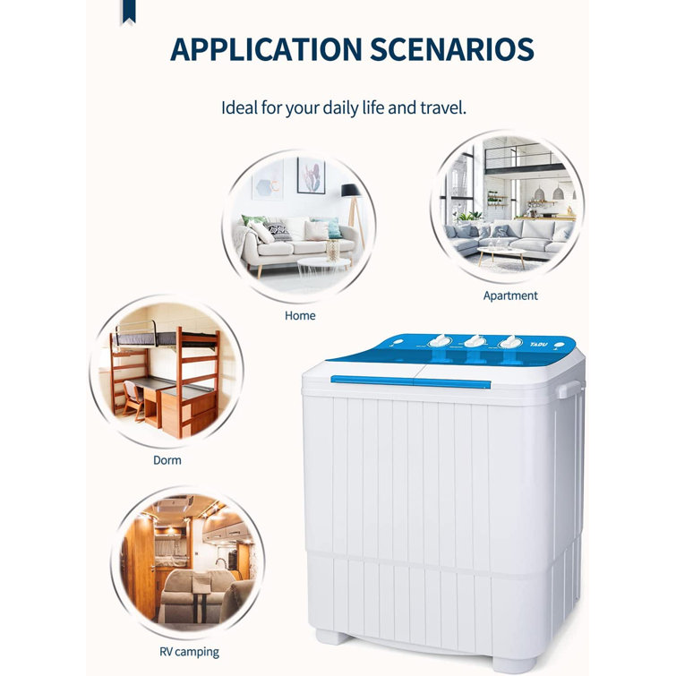 TABU 16.5 cu. ft. High Efficiency Portable Washer & Dryer Combo in